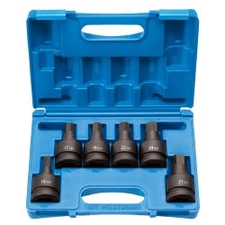 Grey Pneumatic 9196MH 1" Drive 6 Piece Hex Driver Metric Set