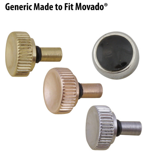 Imitation Made to Fit Movado Brand Watch Crowns