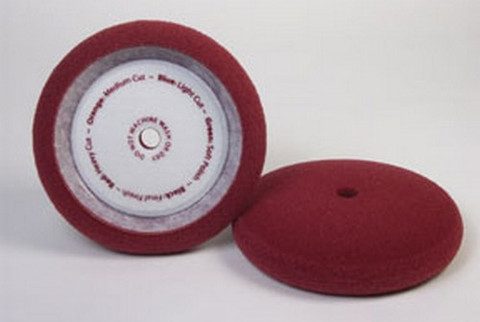 Hi-Tech Industries Hi-Buff Red Heavy Cut Foam Pad (HB-1)