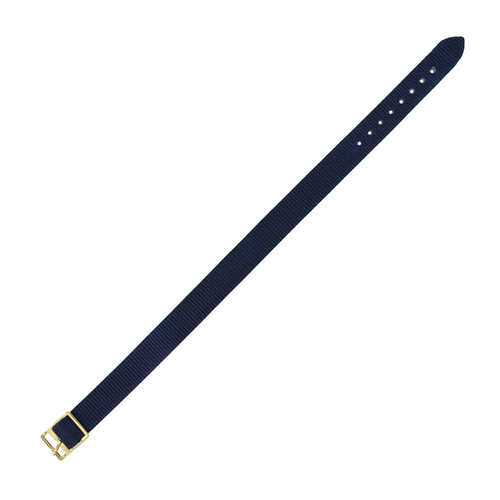 Navy Blue 12mm Nylon Watch Strap 8 1/2Inch Length
