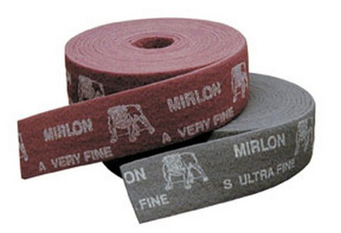 Mirka Abrasives 18-573-447 Vf 4"X10M Mirlon Scuff Roll