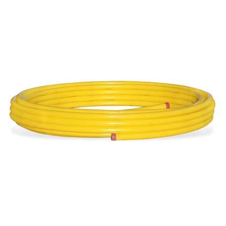 1-1/4" IPS x 500ft Yellow PE Gas Pipe for Underground Use, SDR-11