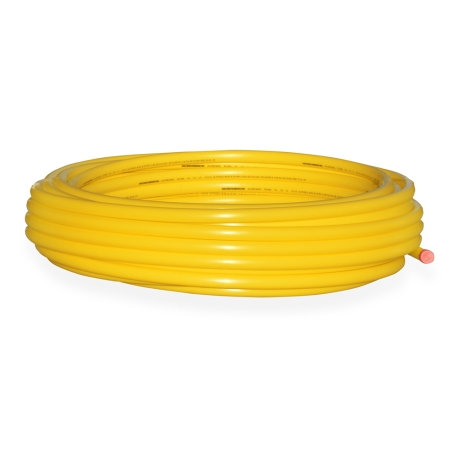 3/4" IPS x 150ft Yellow PE Gas Pipe for Underground Use, SDR-11