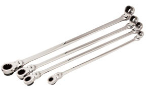 4 Pc. XL Ratcheting Wrench Set