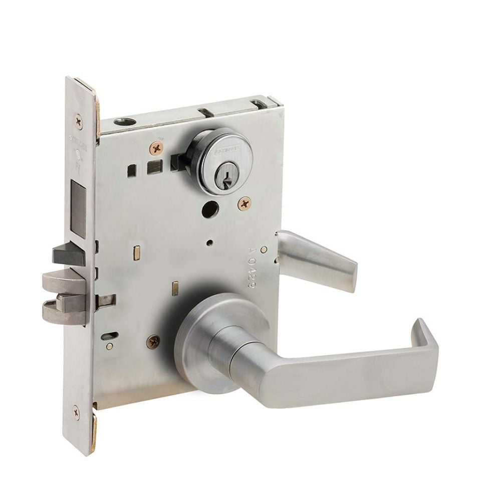 Schlage Grade 1 Storeroom Mortise Lock (Satin Chrome Finish) | SCH-L9080P 06A 626