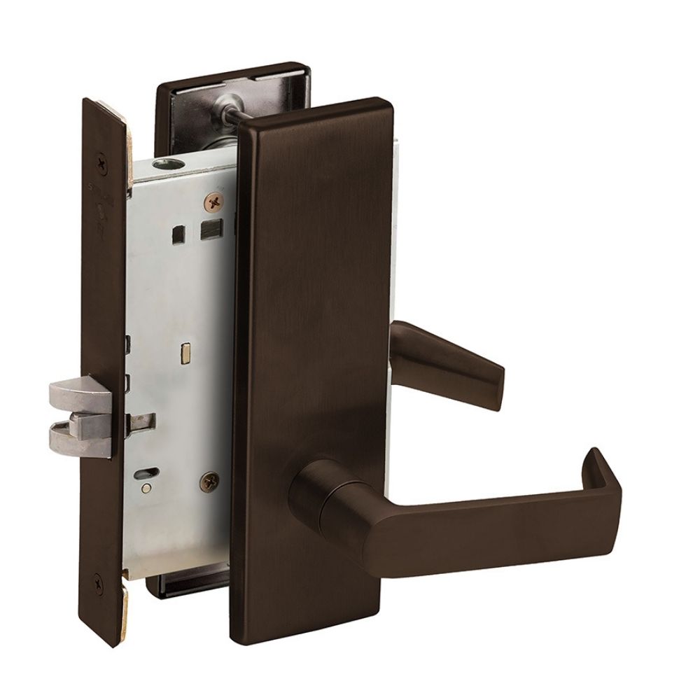 Schlage Passage Mortise Lock 06N Design (Oil Rubbed Bronze) | SCH-L9010-06N-613