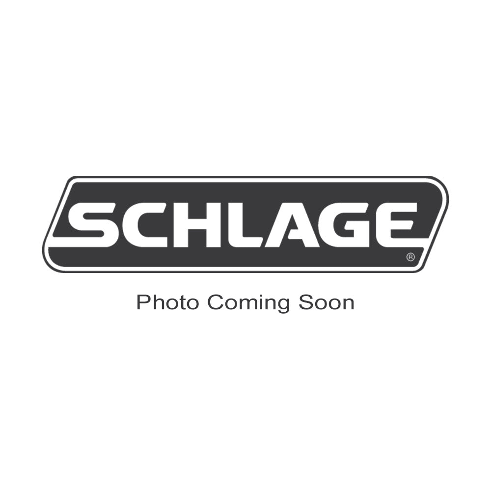 Schlage Grade 2 Single Cylinder Deadbolt (Adjustable 2-3/8" and 2-3/4" Backset, Flat Black Coated Finish) | SCH-B560P-622