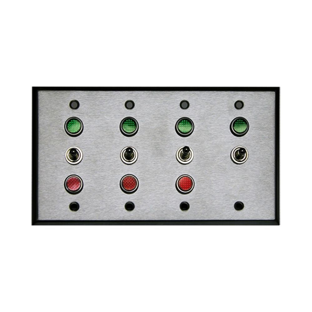 Signal-Tech 4 Gang Switch (1-SPST) (3-SPDT) FG3332 SPDT/12VDC | SIG-52408