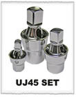 VIM 45 Degree, U-Joint Adapter Set, 1/4", 3/8", 1/2" Included UJ45