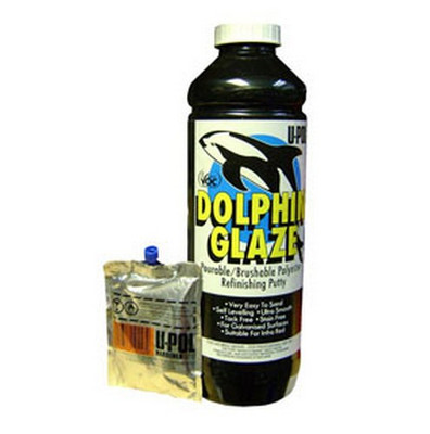 U-POL Products UP0713 Dolphin Brushable Putty, 30Oz