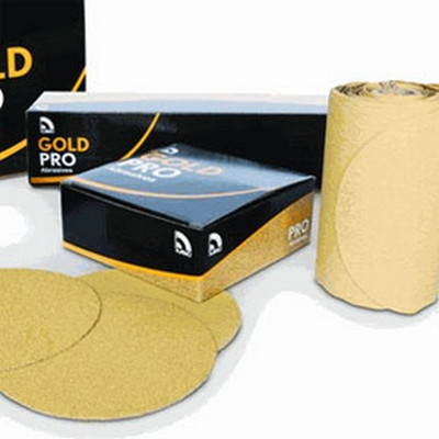 US Chemical And Plastics 6" PSA Sanding Disc 100-Pack Roll 320-Grit (80614)