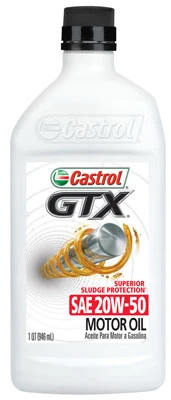 Gtx Premium 20w50 Motor Oil Quart For Engine Protection