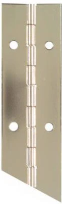 1.5 X 12 Inch Nickel Finished Continuous Door Hinge