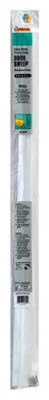 36" White Door Sweep Weatherstrip - 2 3/8" Wide Durable Seal