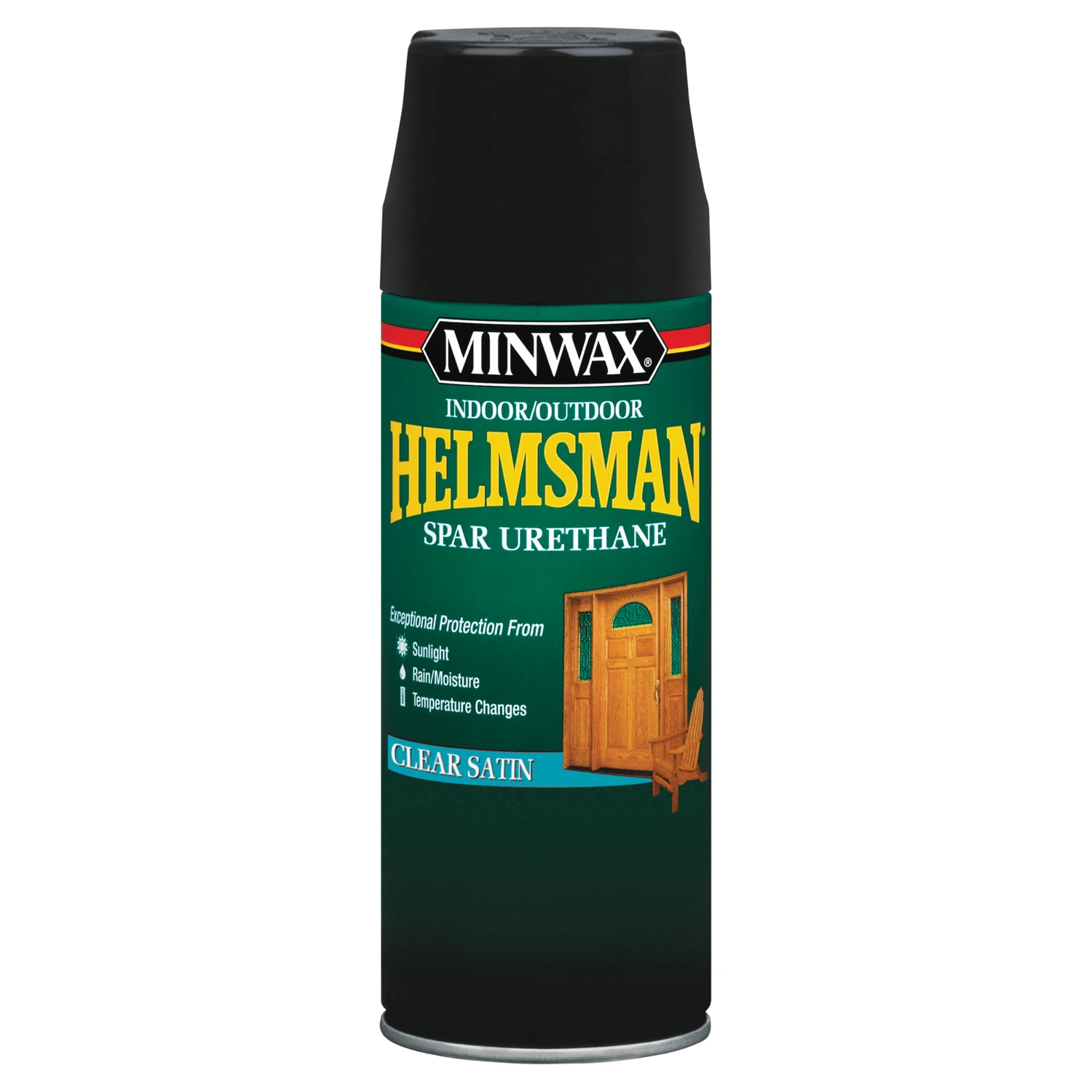 Helmsman Satin Clear Spray Polyurethane, 11.5 Oz. - Oil-based Finish