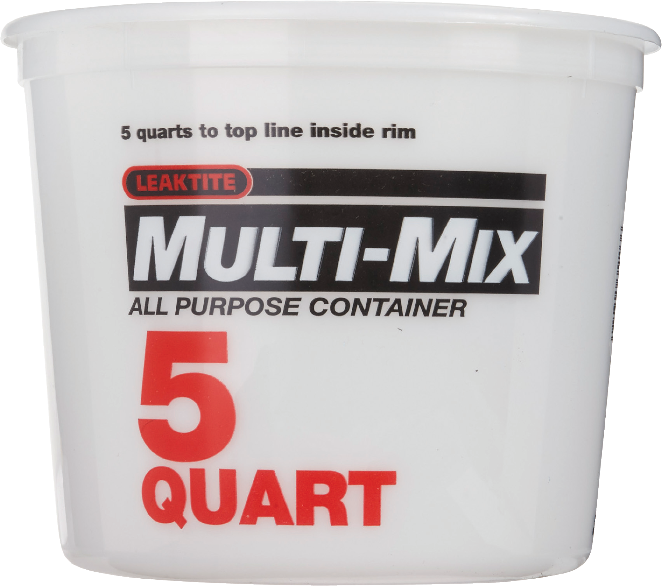 5 Qt. Semi-transparent Multi-mix All Purpose Mixing And Storage Container