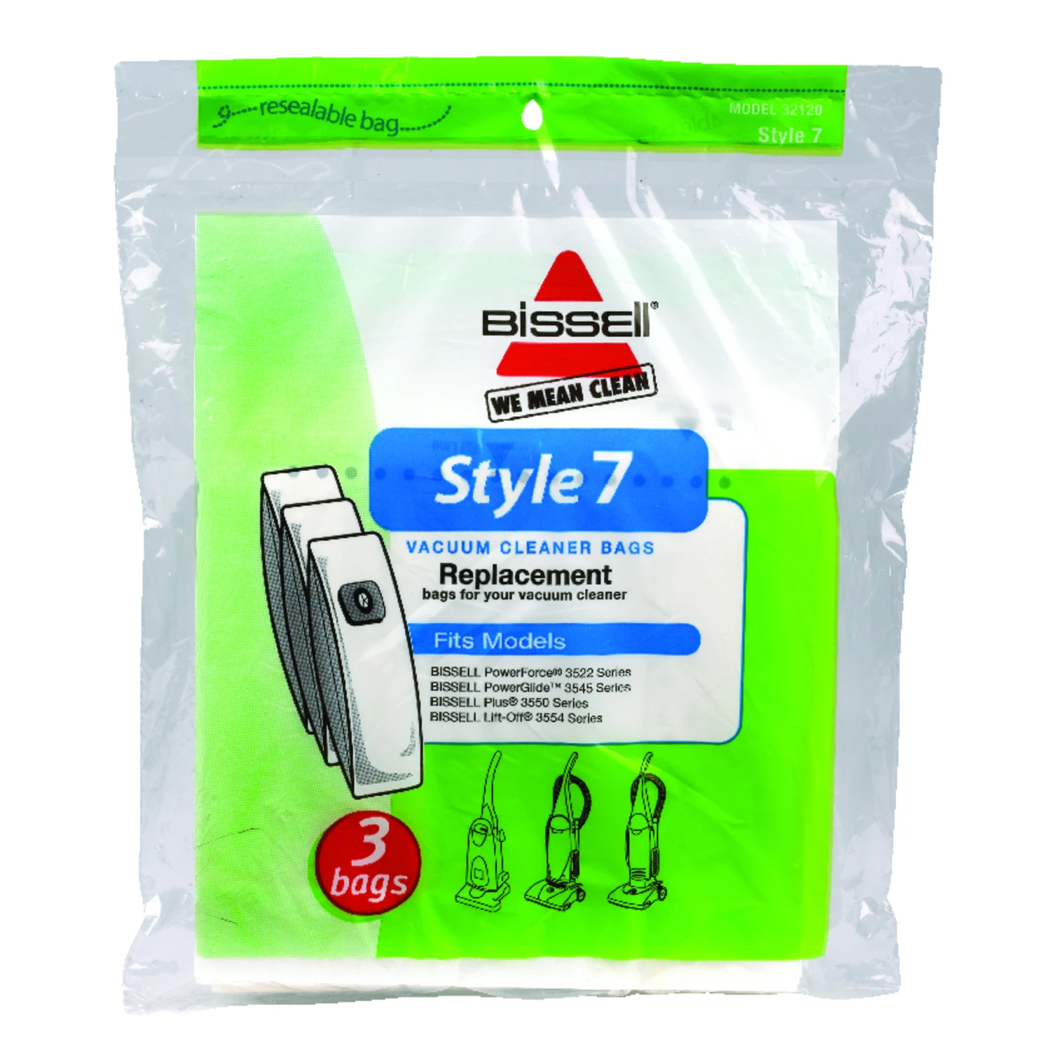 Style 7 Standard Vacuum Bag (3-pack)