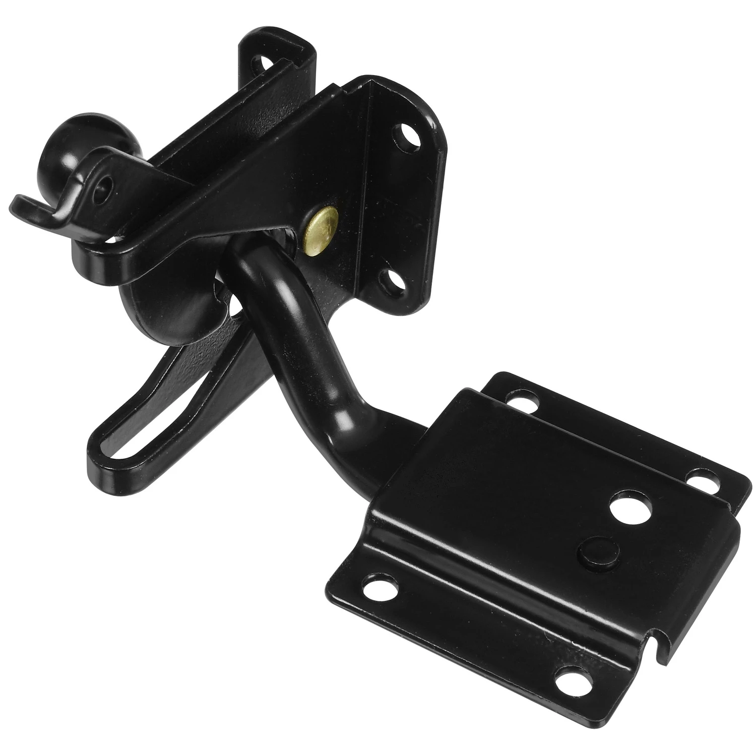 4 In. Black Maxlatch Sag Compensating Latch - Model N342626