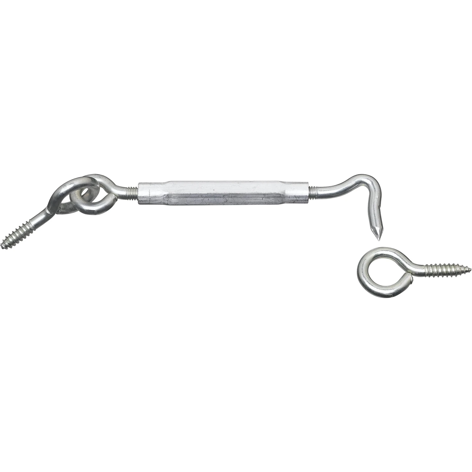 3/8 In. X 11 In. Zinc-plated Turnbuckle Gate Hook