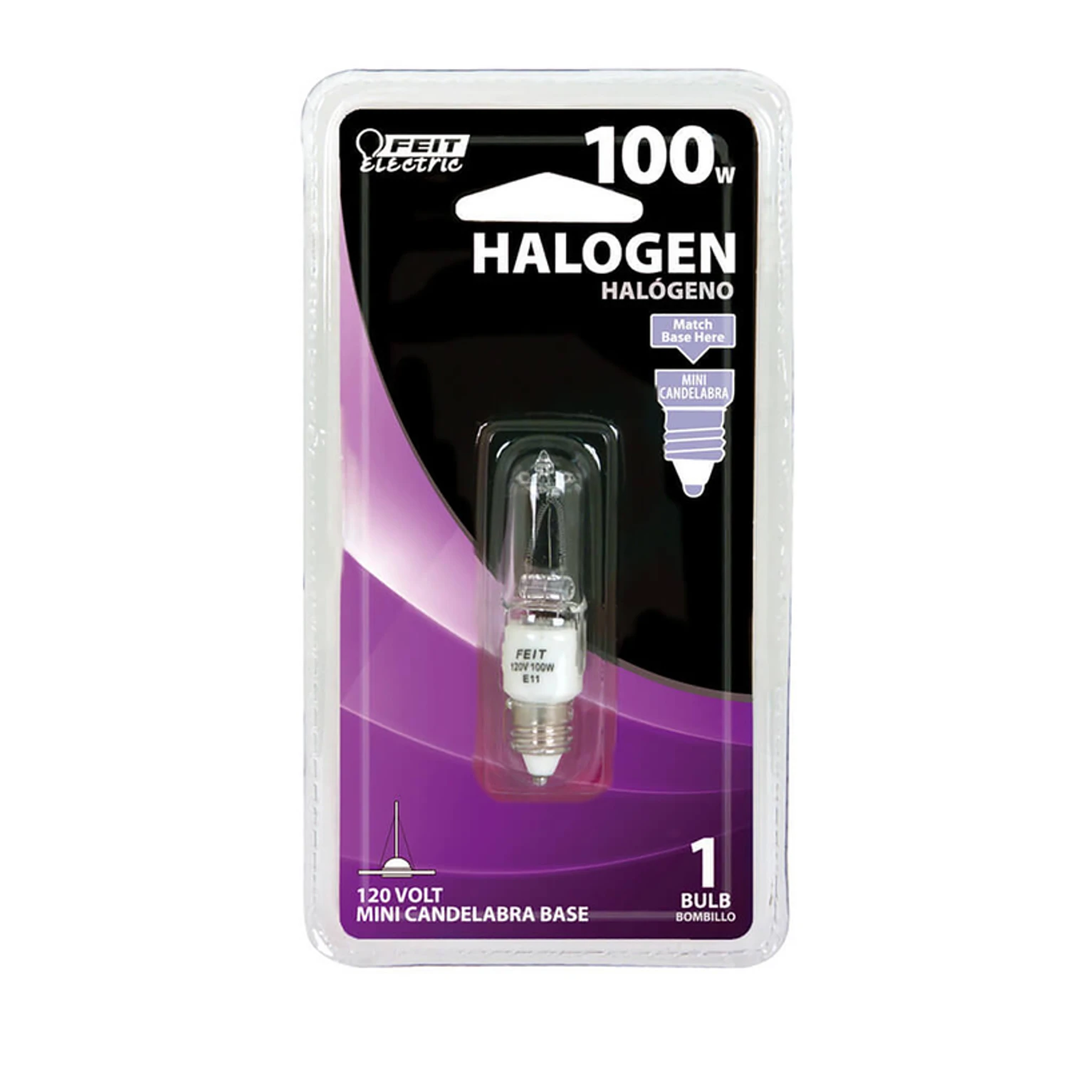 100-watt Dimmable Bright White T4 Halogen Appliance/light Fixture Light Bulb