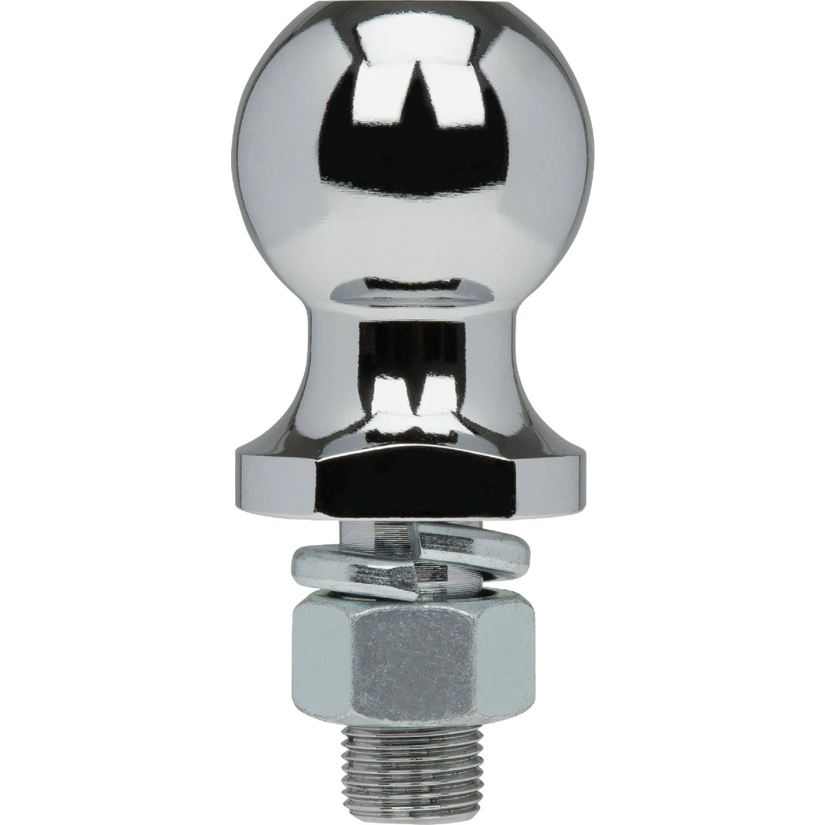Interlock Hitch Ball, 1-7/8-in. X 3/4-in. Shank X 1-1/2-in. Shank