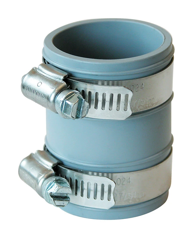 1-1/2 In. Or 1-1/4 In. Flexible Tubular Pvc Drain Pipe Connector