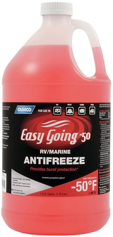 30757 Rv Antifreeze, 1-gallon, -50 Degrees, Propylene Glycol Formula