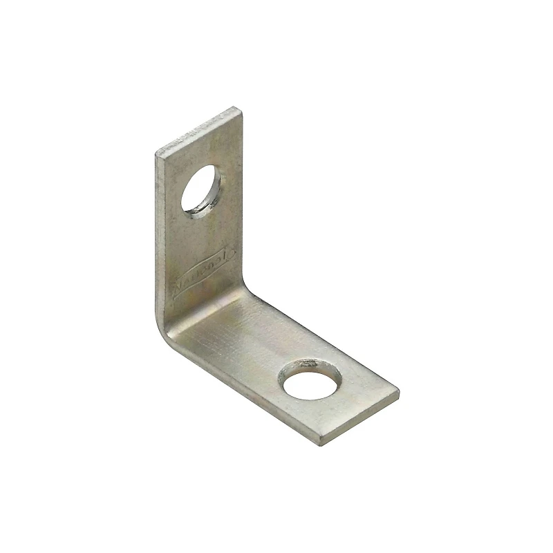4-pk., 1 X 1/2 In. Zinc Corner Iron