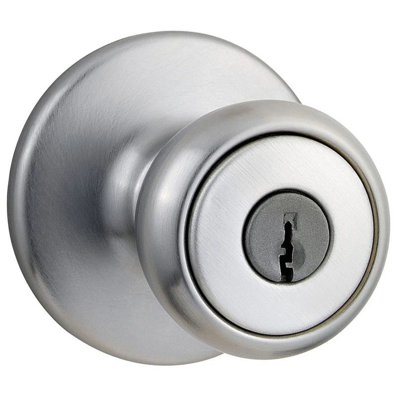 Tylo Satin Chrome Entry Door Knob 400t 26d Cp K6 V1