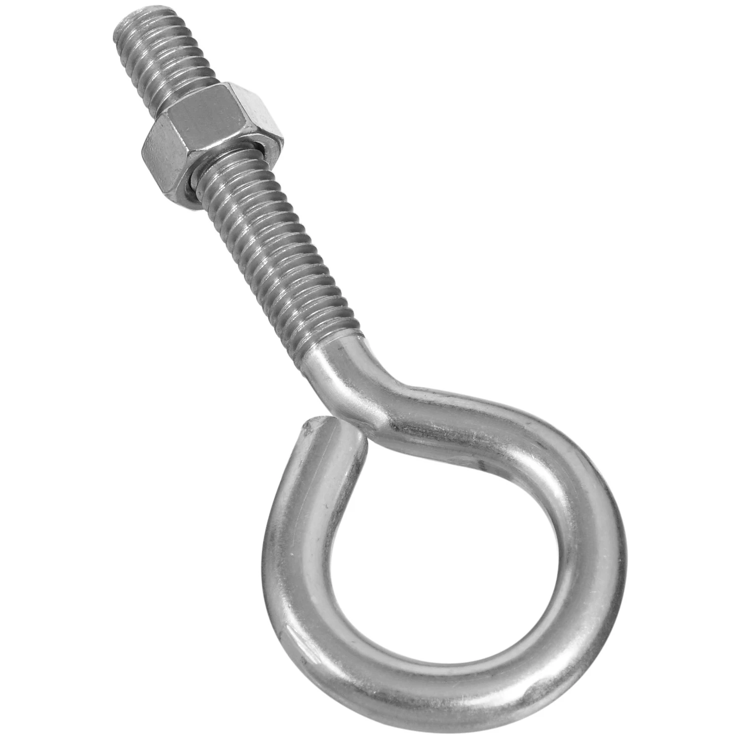 3/8 In. X 4 In. Stainless Steel Eye Bolt With Hex Nuts