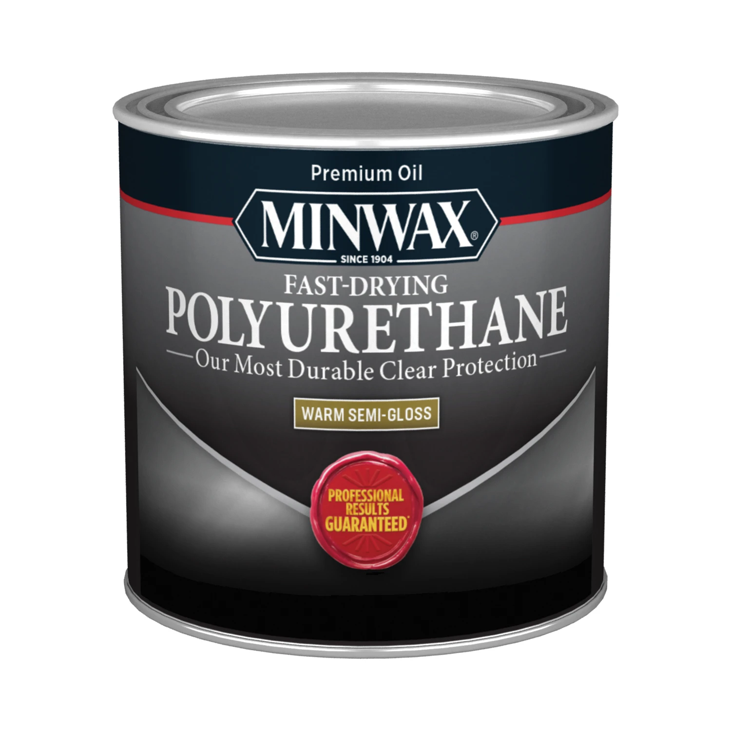 Semi-gloss Fast-drying Interior Polyurethane, 1/2 Pint, Oil-based