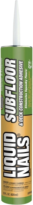 28 Oz. Subfloor & Deck Adhesive - Unmatched Bonding Power