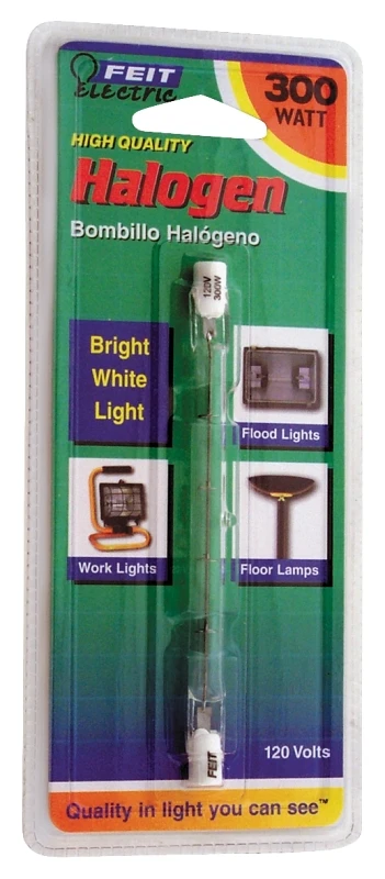 300 Watt Double Ended T3 Halogen Quartz Light BulbsBpq300t3-cl