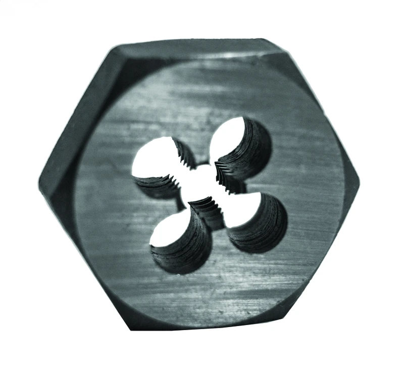1/4-20 National Coarse 1 In. Hexagon Die - High Carbon Steel