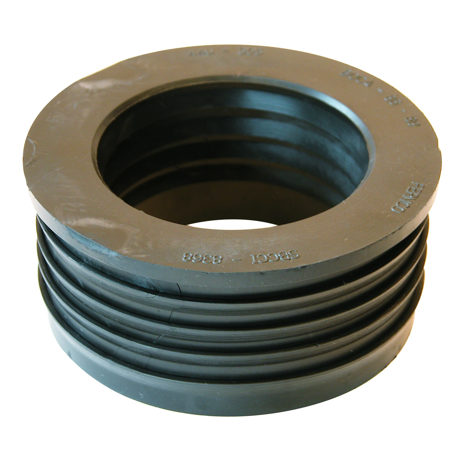 Dwv 4 In. X 3 In. Sewer And Drain Pvc Iron Pipe Hub Adapter