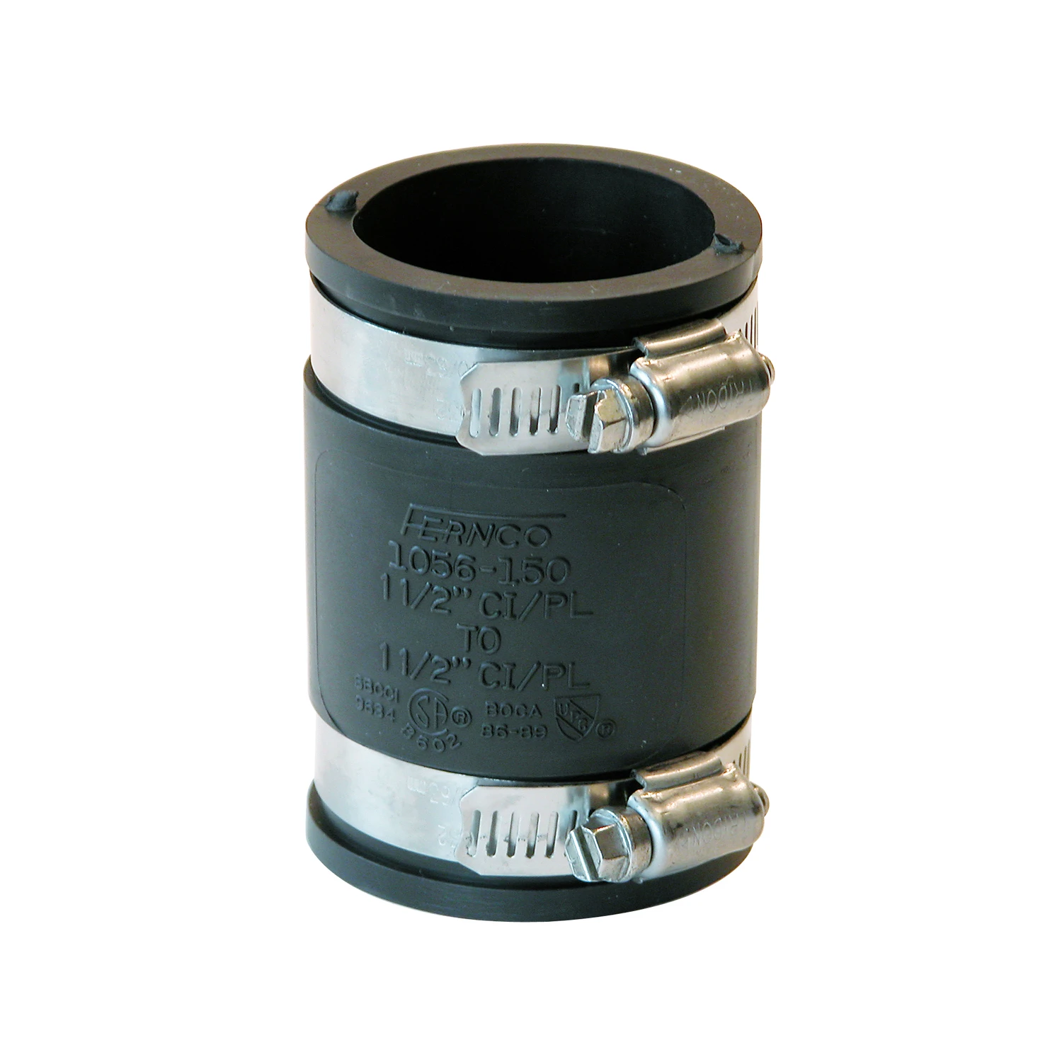 1-1/2 In. Plastic To Plastic Pvc Coupling