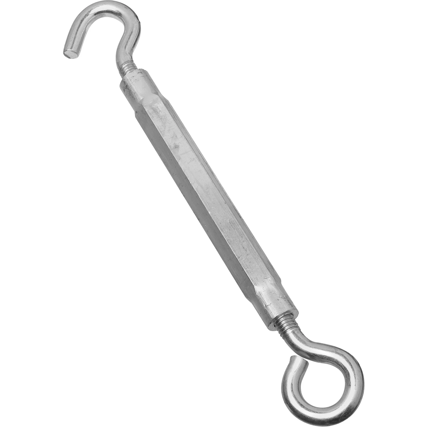 Hardware 1/2 In. X 17 In. Zinc Hook & Eye Turnbuckle, 320 Lb Capacity