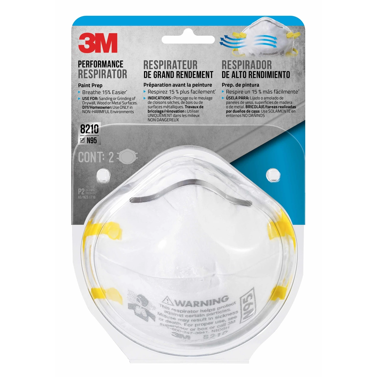 N95 Performance Particulate Respirator For Paint Prep