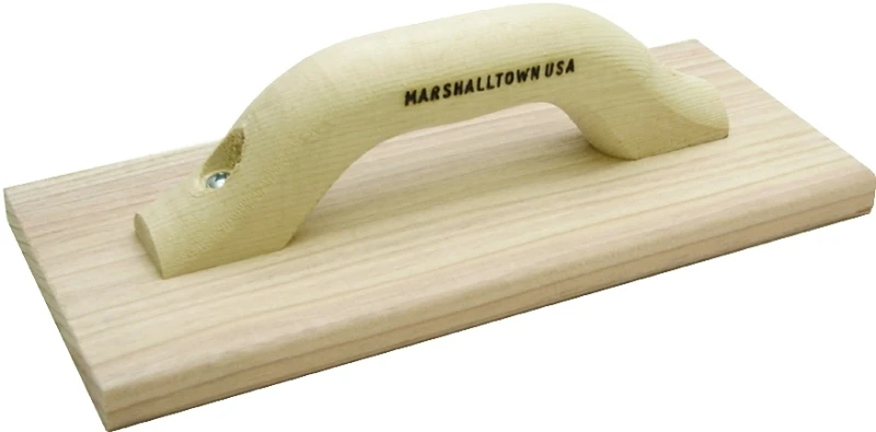 12 In. X 5 In. Redwood Hand Float - 3/4 In. Thick