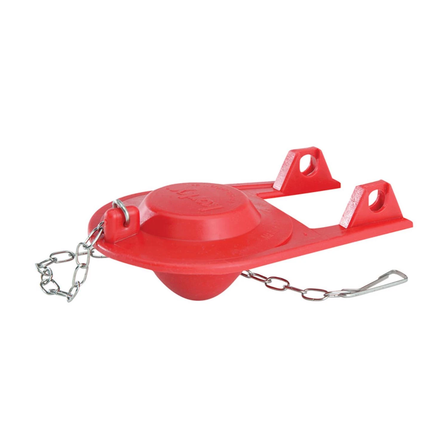 Premium Universal 2 Inch Toilet Tank Flapper Red Model 2001bp
