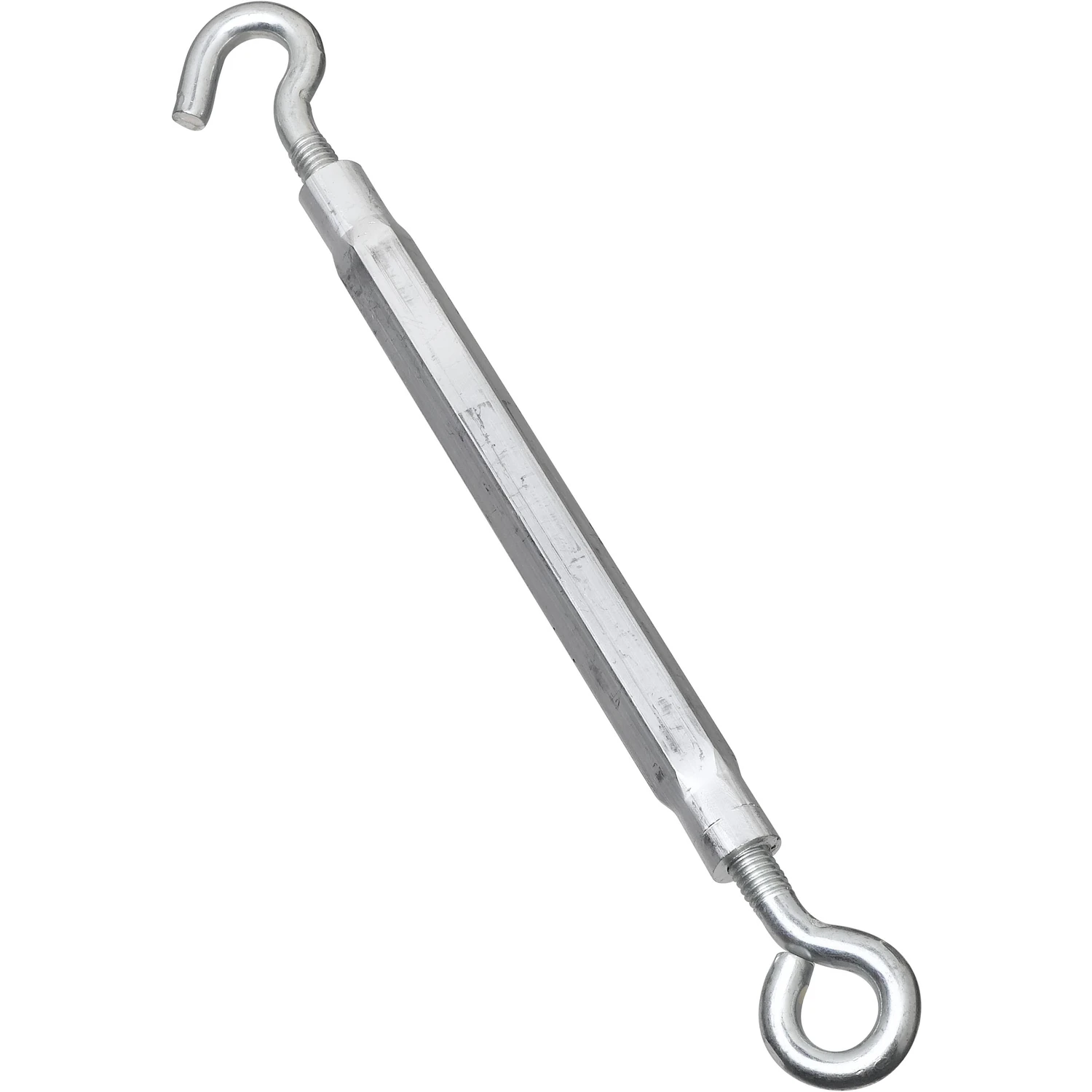 Hardware 3/8 In. X 16 In. Zinc Hook & Eye Turnbuckle, 215 Lb Capacity