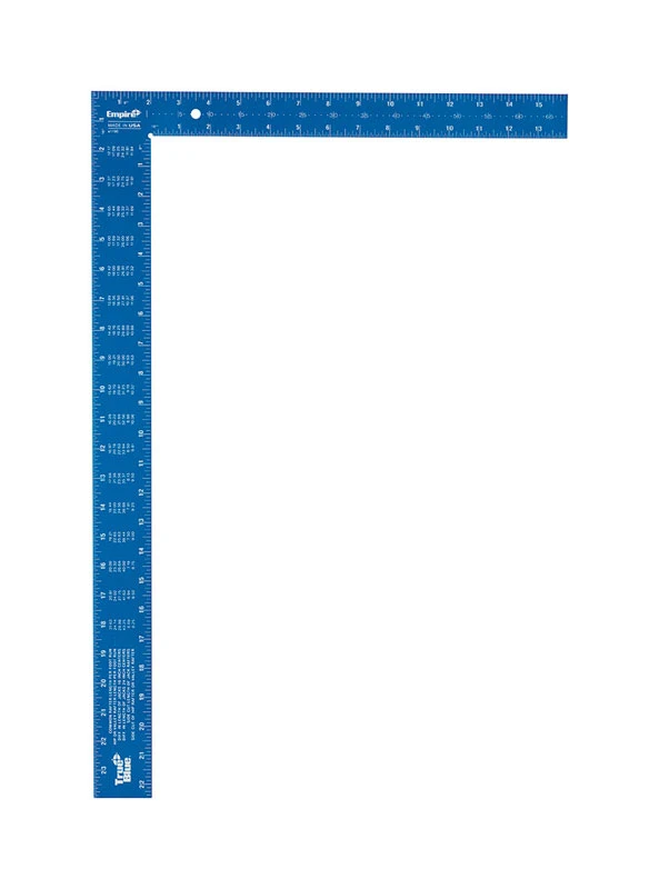16 In. X 24 In. Anodized Aluminum Carpenter's Square