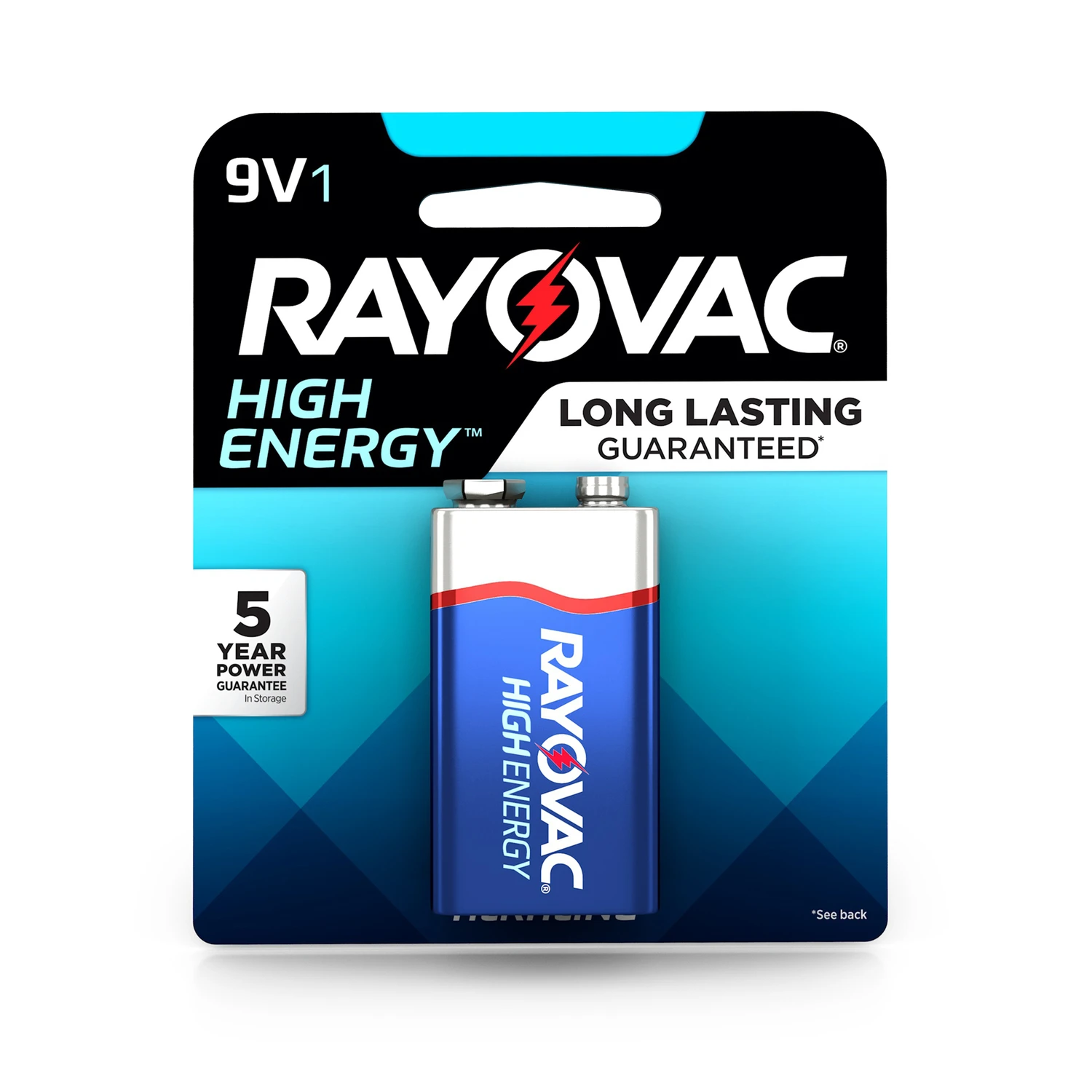High Energy 9v Alkaline Battery
