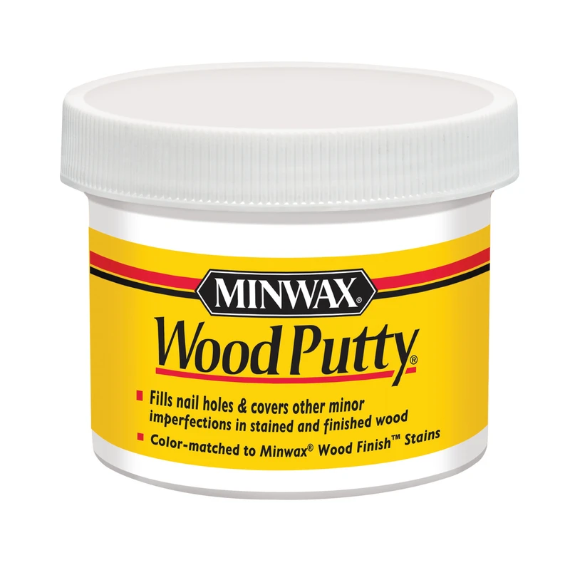 3.75 Oz. White Non-hardening Wood Putty For Interior Repairs
