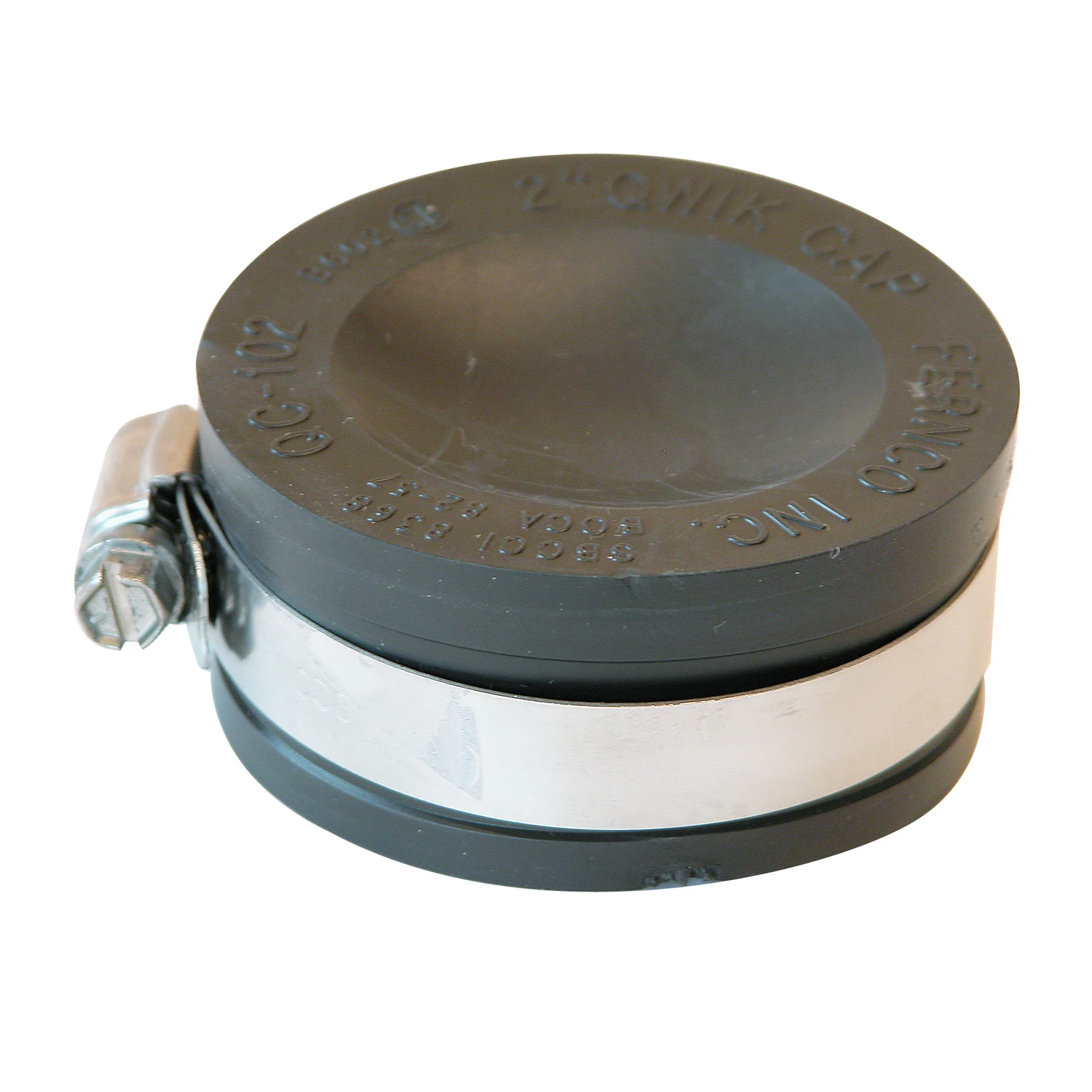 2 In. Flexible Slip Pvc Cap