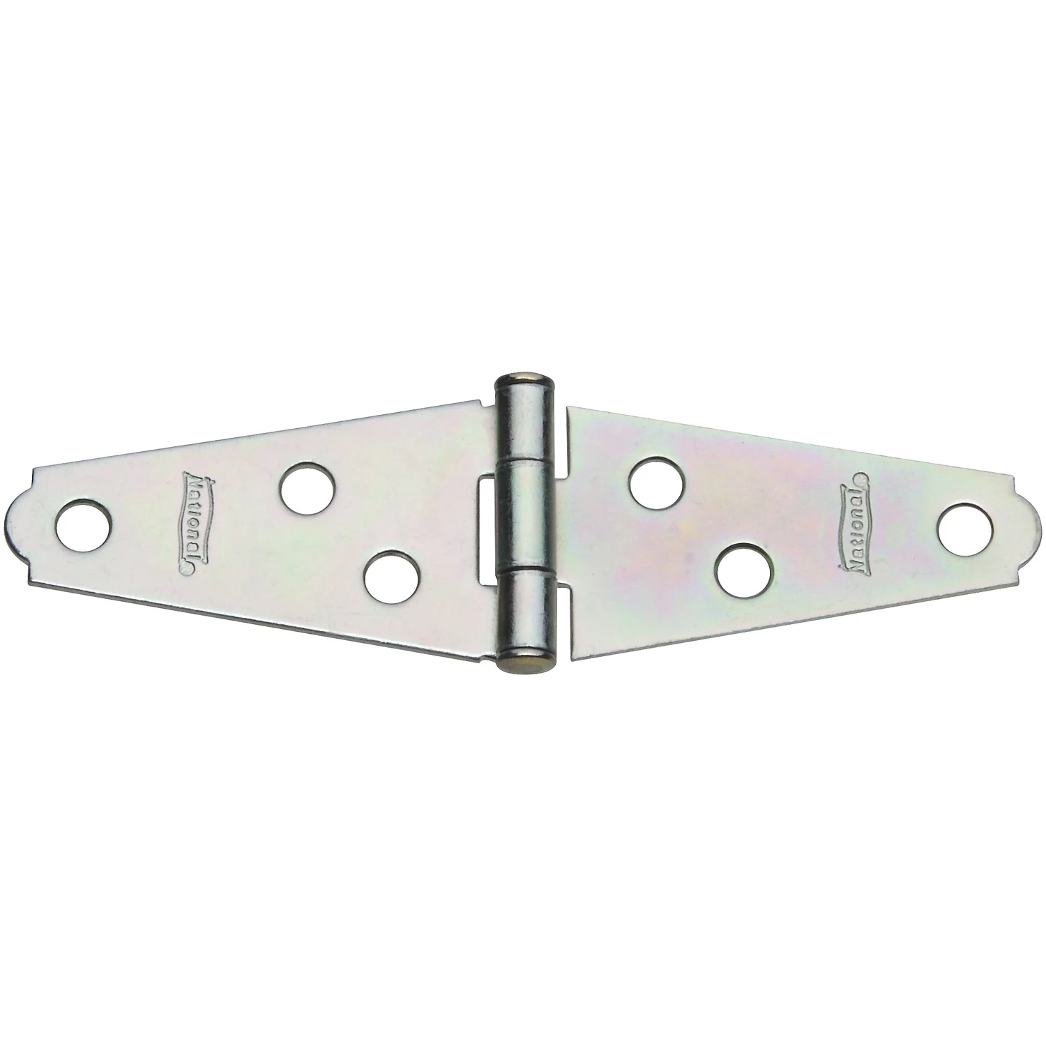 Light Duty Strap/gate Hinges, Zinc, 2 In., 2-pk.