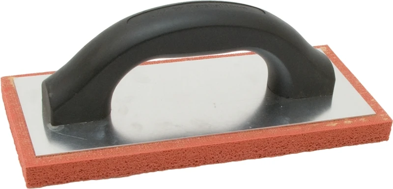 4 In. X 9 In. Fine Rubber Float With Aluminum Backing