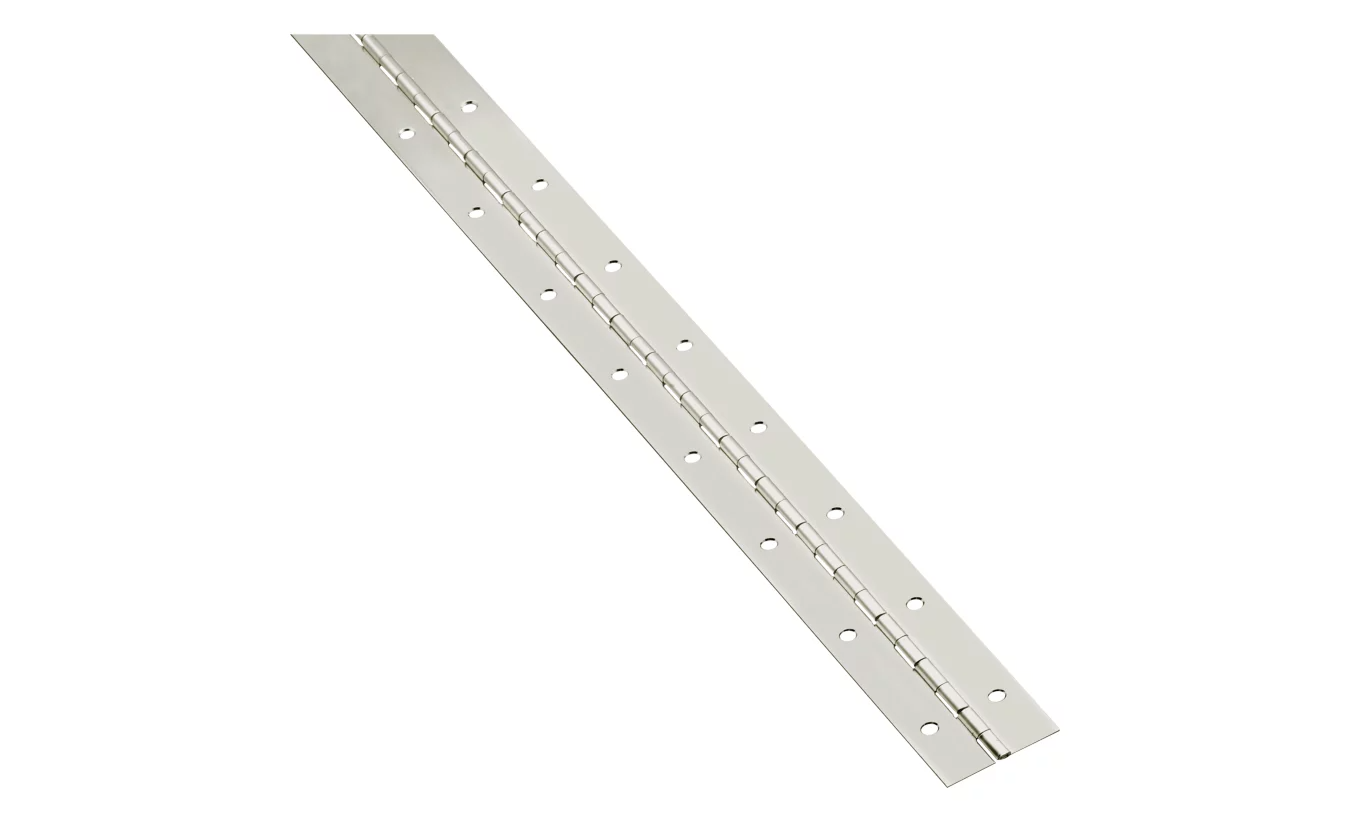 1-1/2 X 30 In. Nickel Continuous Hinge