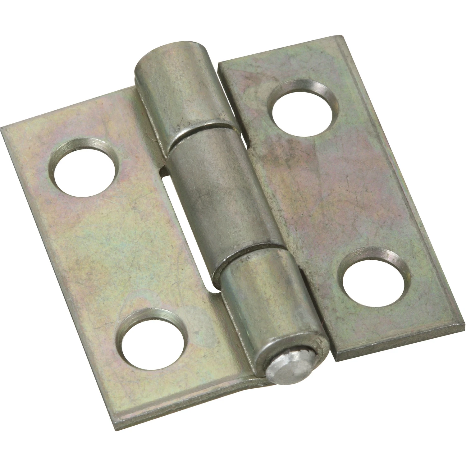 Narrow Hinge, Zinc, 1 X 1 In., 2-pk.