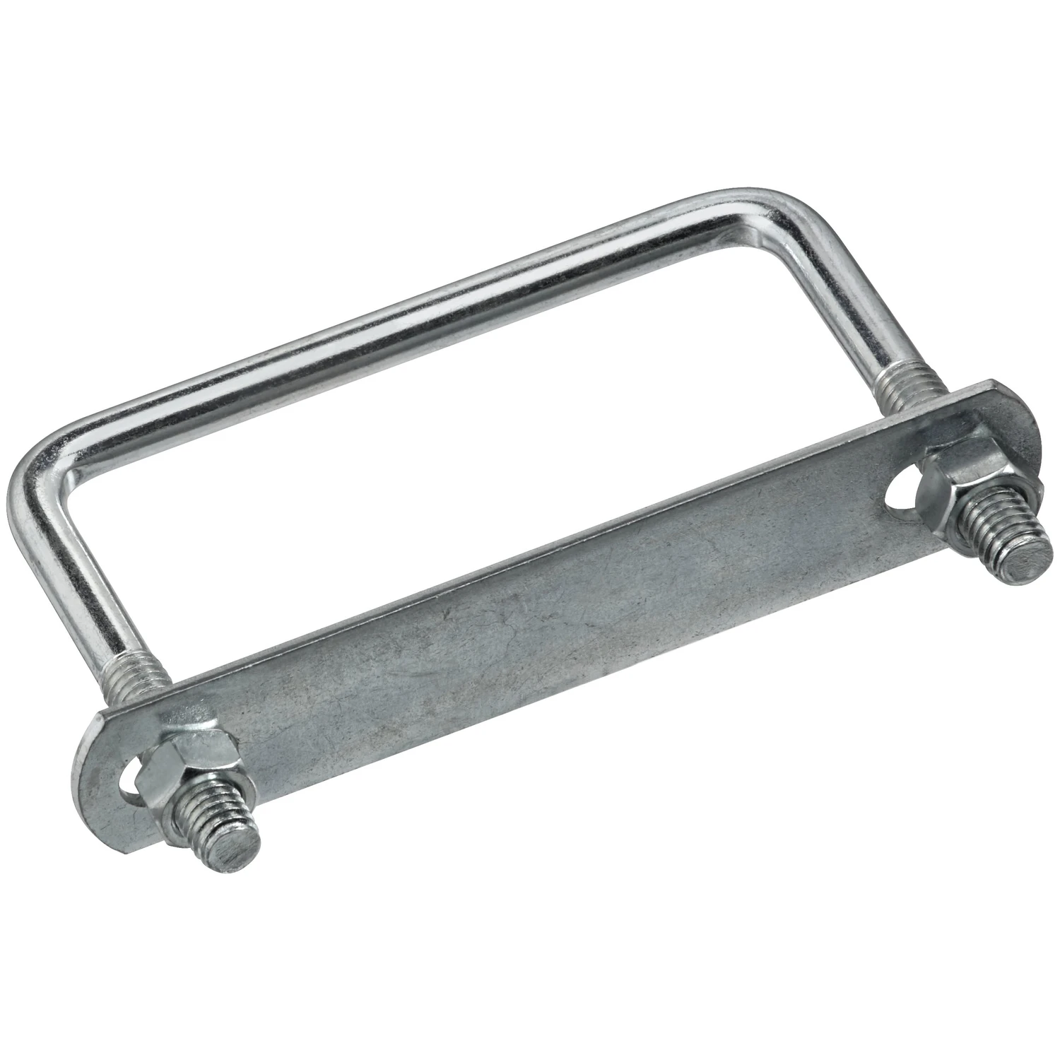 3/8 In. X 4 In. X 3 In. Zinc Square U Bolt With Hex Nuts